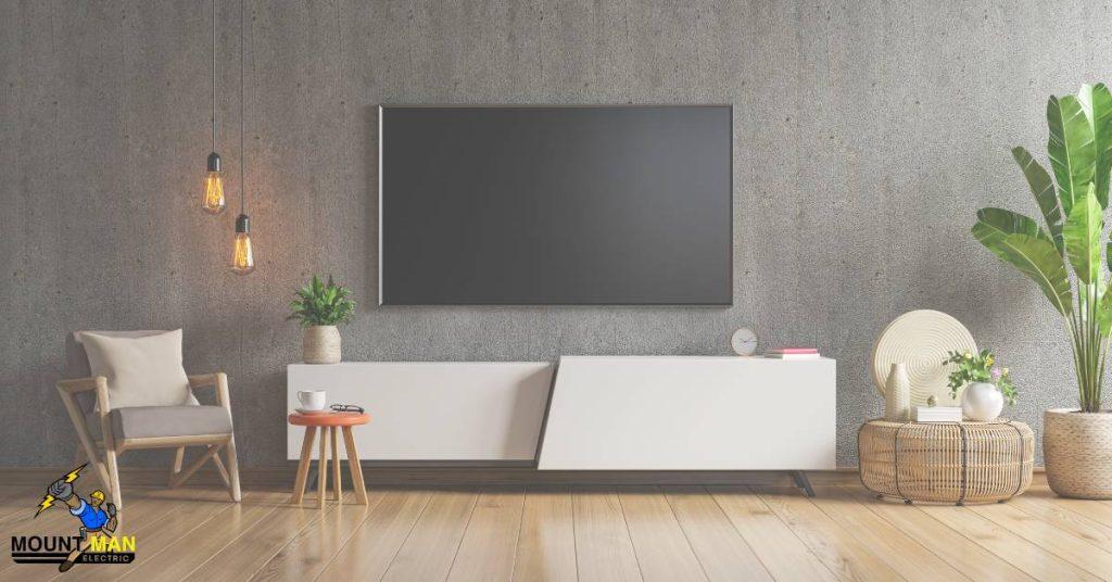 How to Decorate Around a Mounted TV